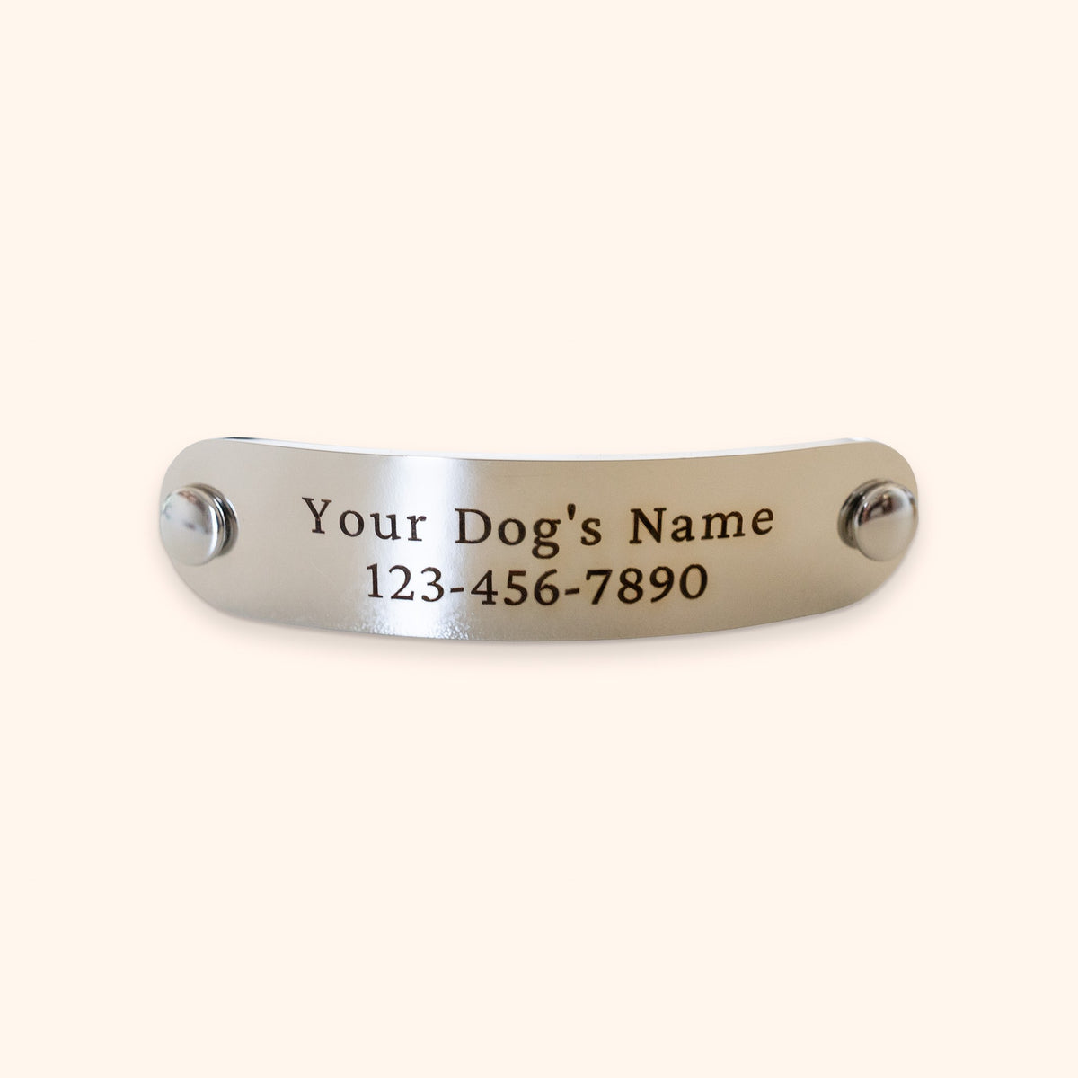 Dog ID Nameplate